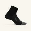 Feetures Elite Ultra Light Quarter (Black)