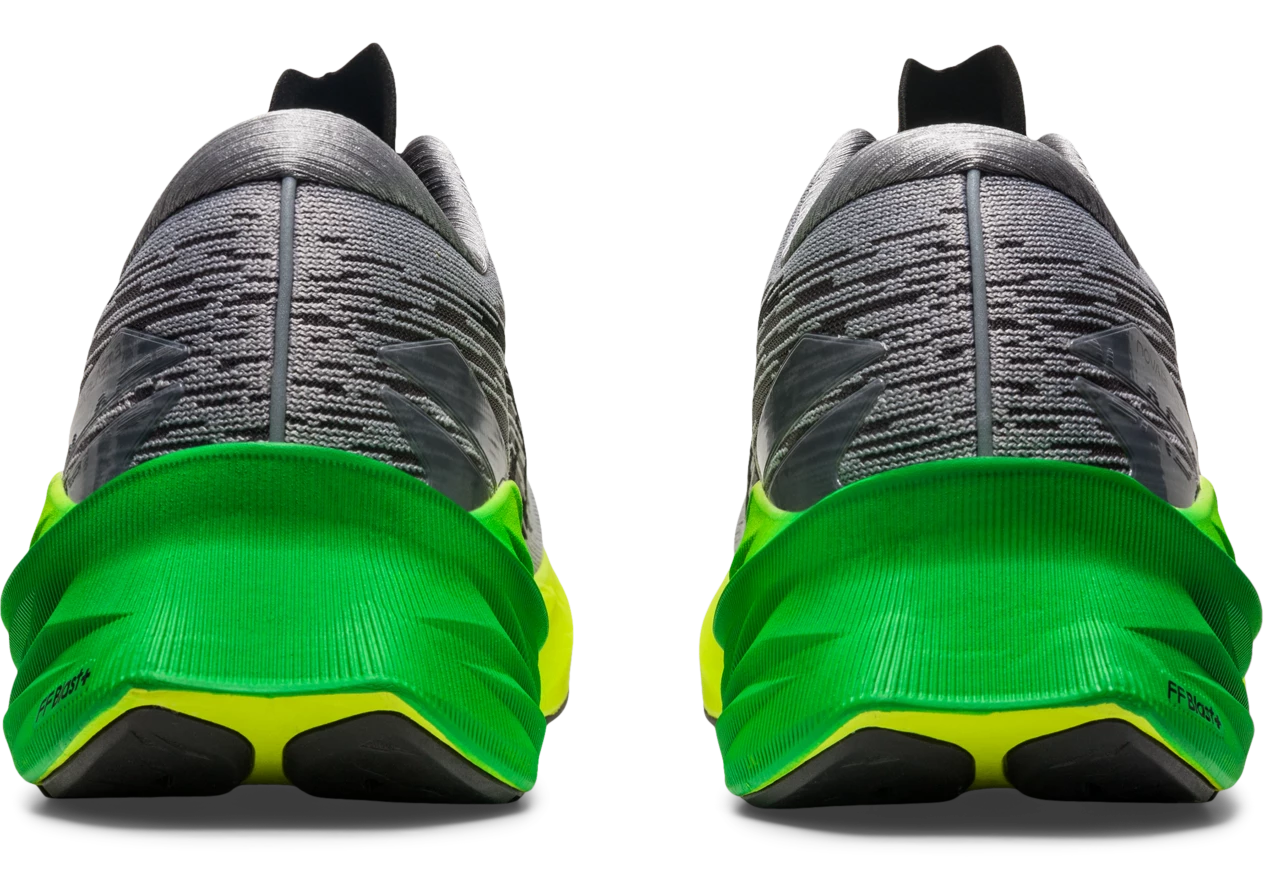 Asics Men’s Novablast 3 (021 - Sheetrock/Black) - Image 4