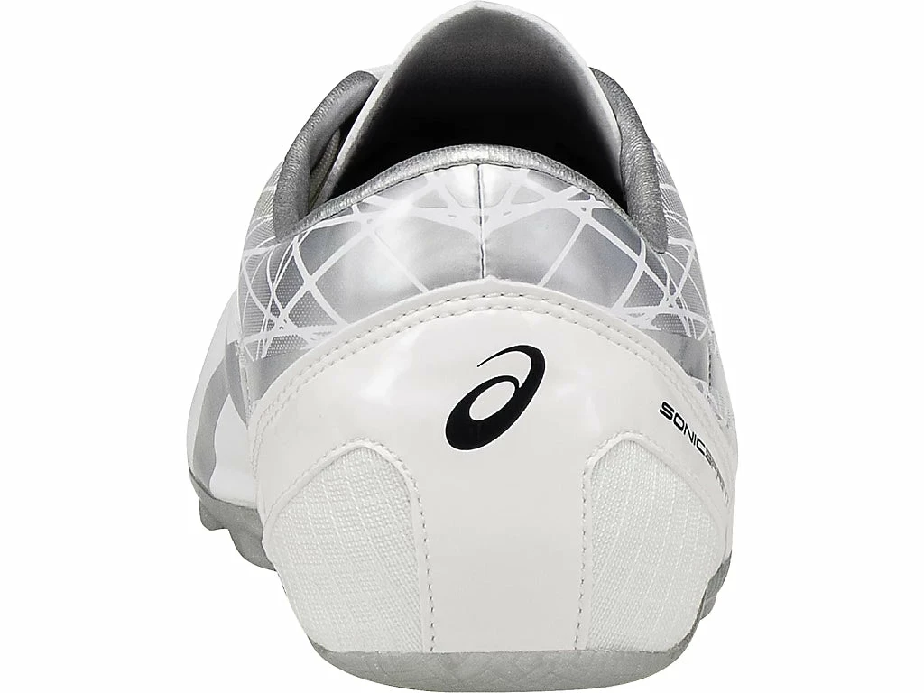 Asics Unisex SonicSprint (0093 - Pearlwhite/Silver/Graphite) - Image 6