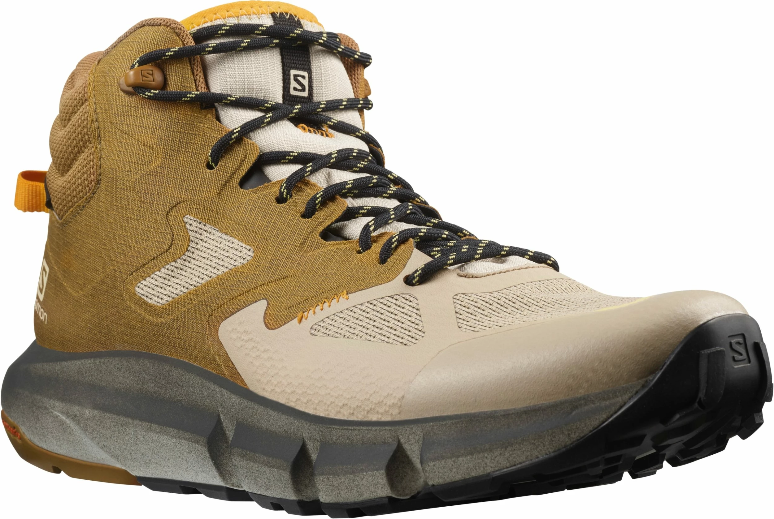 Salomon Men's Predict Hike Mid GTX (Cumin / Safari / Saffron) - Image 3