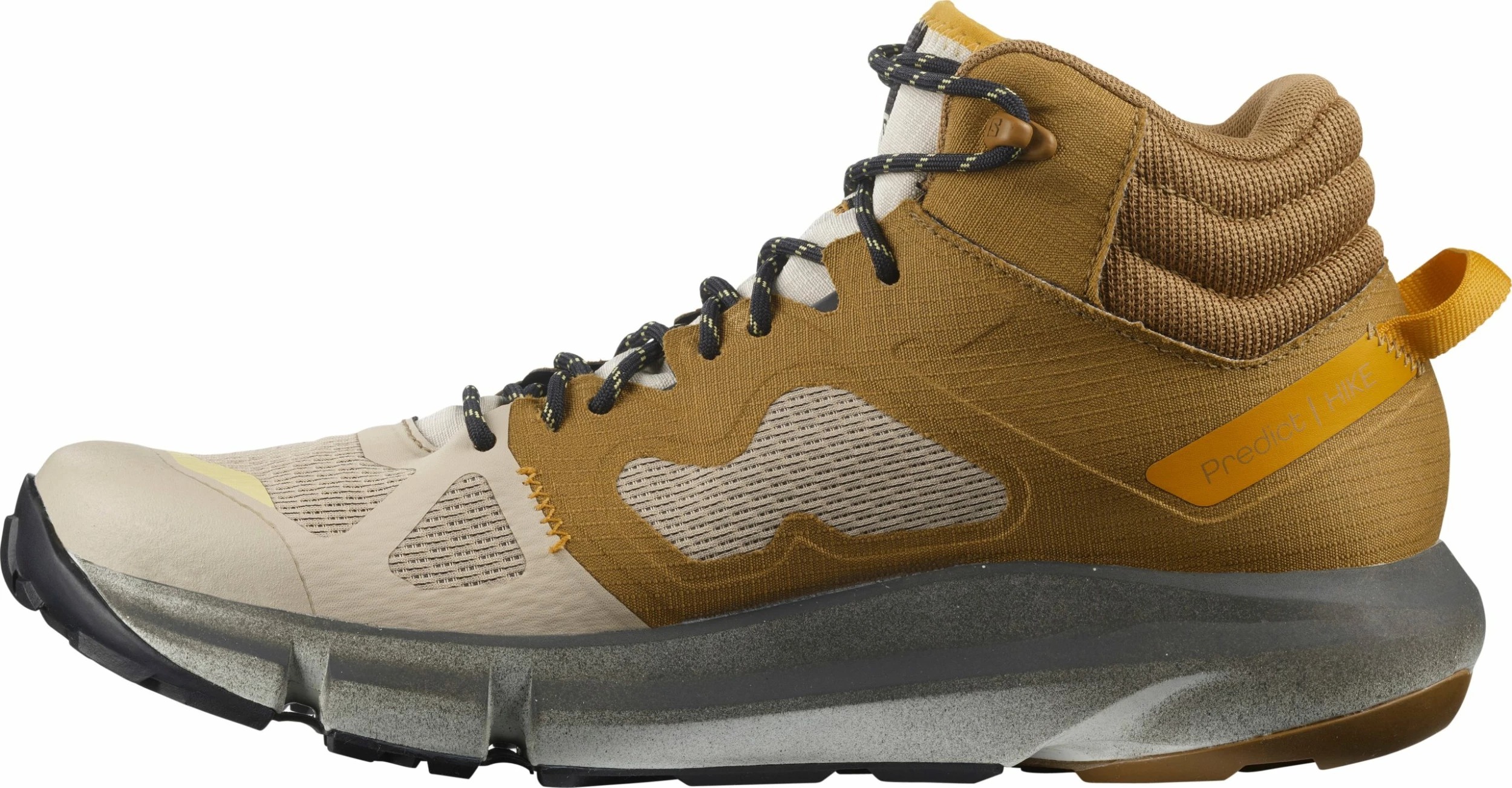 Salomon Men's Predict Hike Mid GTX (Cumin / Safari / Saffron) - Image 2
