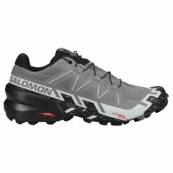 Salomon Men's Speedcross 6 Quiet Shade/Black/Pearl Blue)