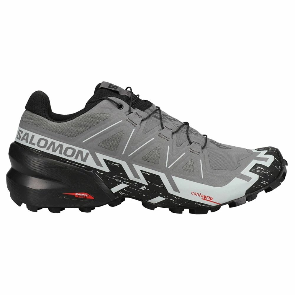 Salomon Men's Speedcross 6 Quiet Shade/Black/Pearl Blue)