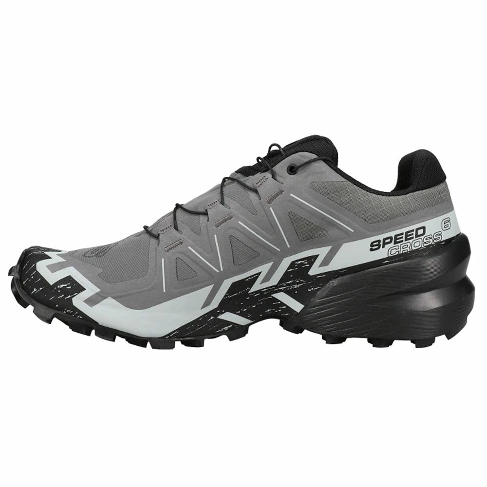 Salomon Men's Speedcross 6 Quiet Shade/Black/Pearl Blue) - Image 3