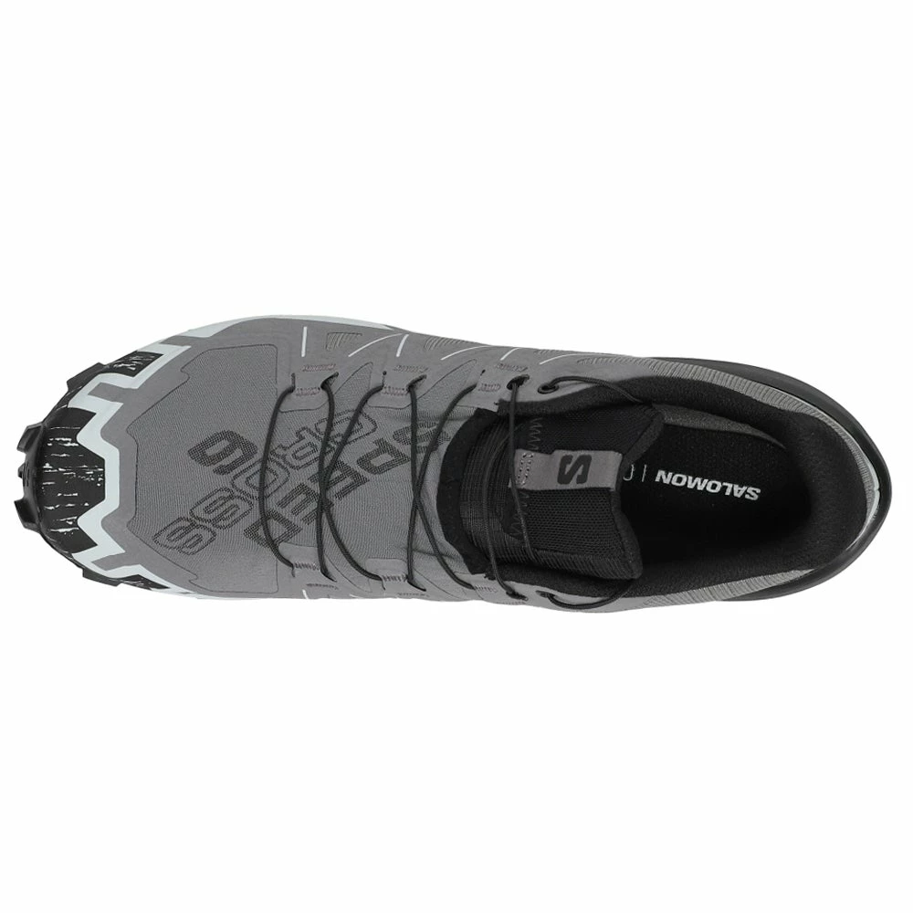 Salomon Men's Speedcross 6 Quiet Shade/Black/Pearl Blue) - Image 4