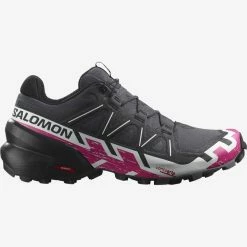 Salomon Women’s Speedcross 6 (Ebony/White/Very Berry)