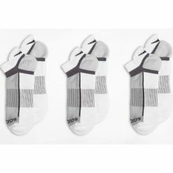 Saucony Inferno No Show Tab 3-Pack Socks (100 - White)