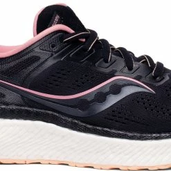 Saucony Women's Hurricane 23 (45 - Black/Rosewater)