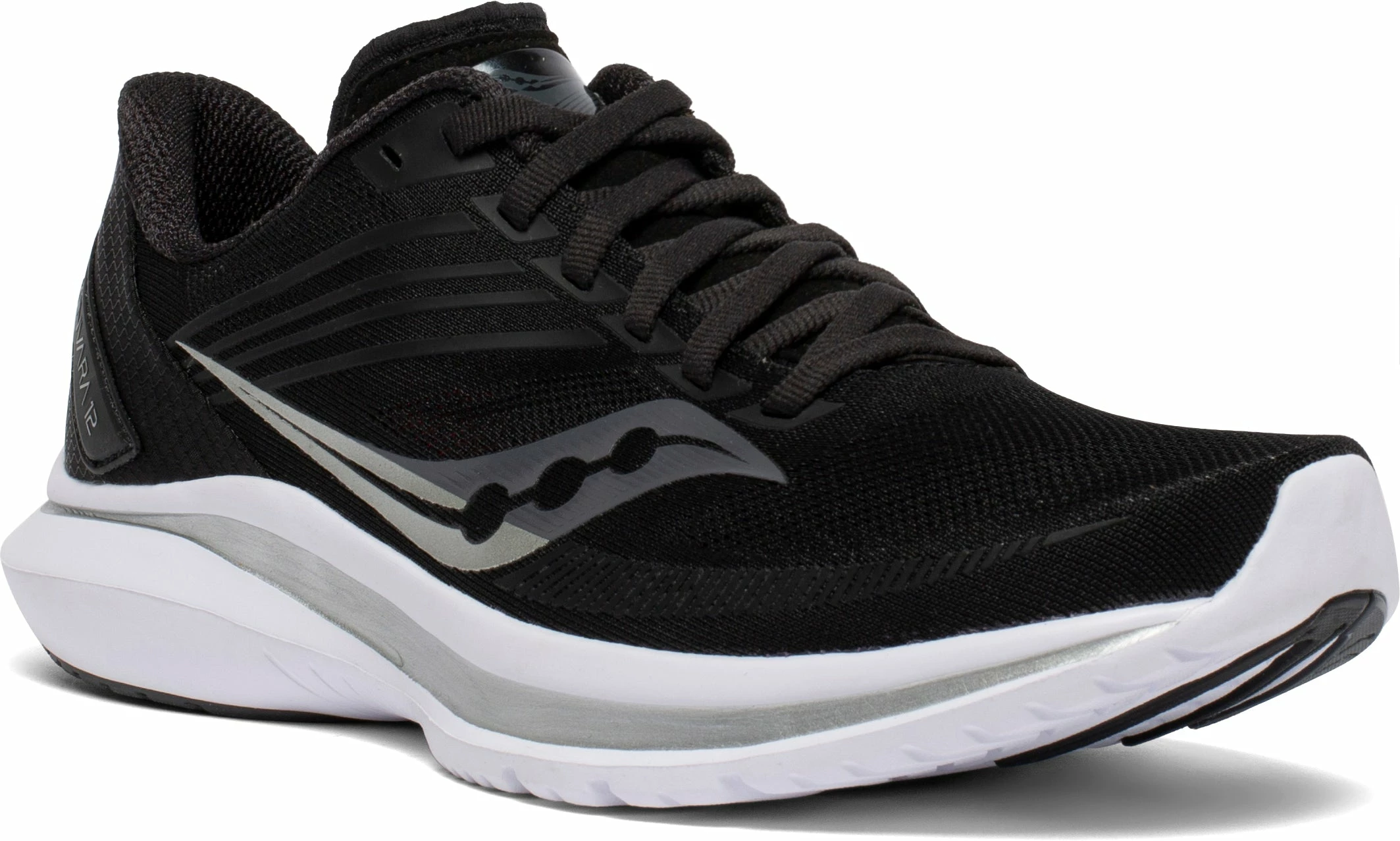 Saucony Women's Kinvara 12 (45 - Black/Silver) - Image 3