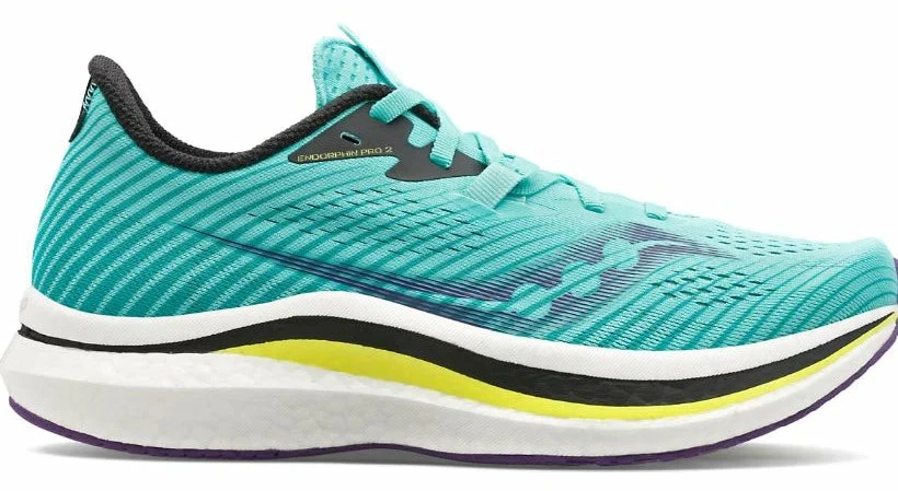 Saucony Women's Endorphin Pro 2 (26 - Cool Mint/Acid)