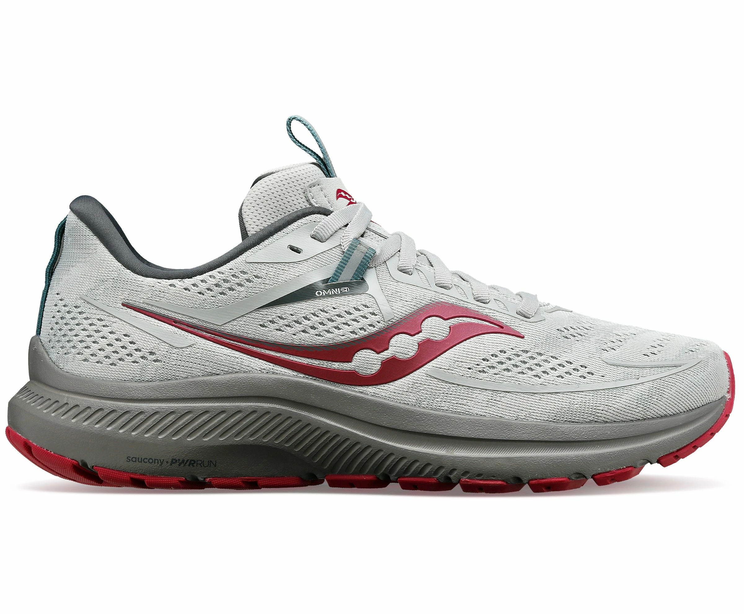 Saucony Women's Omni 21 (16 - Concrete/Berry)