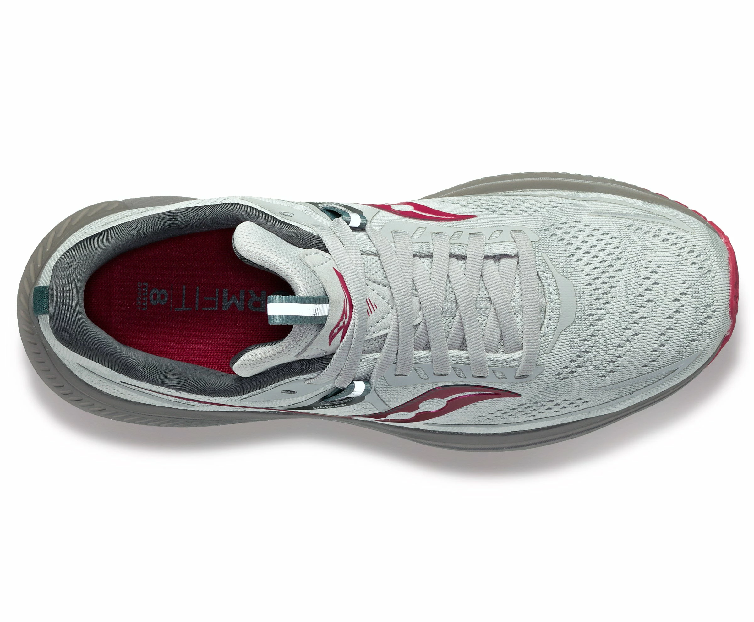 Saucony Women's Omni 21 (16 - Concrete/Berry) - Image 4