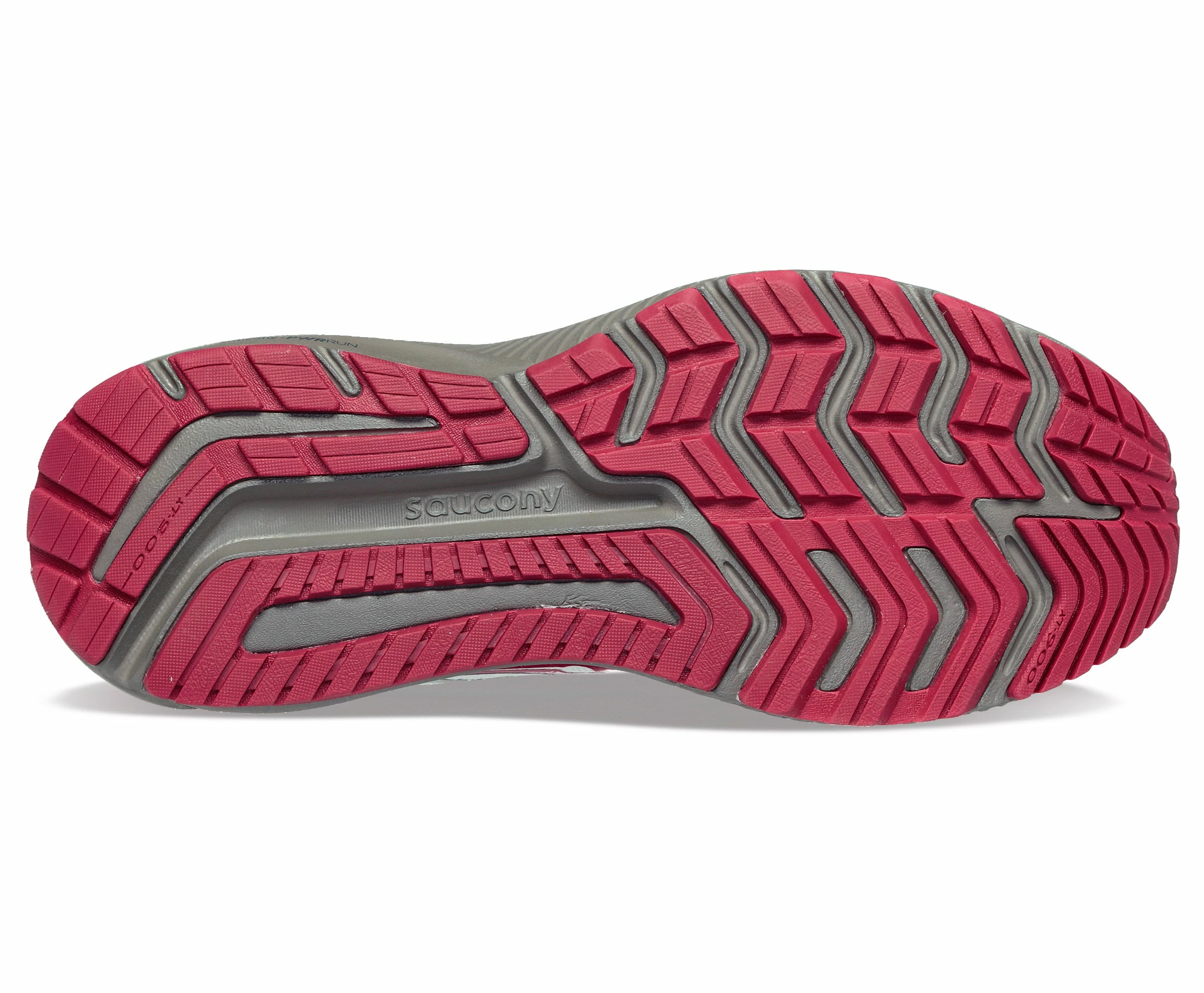 Saucony Women's Omni 21 (16 - Concrete/Berry) - Image 5