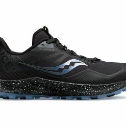 Saucony Women's Peregrine ICE+ 3 (10 - Black/Summit)