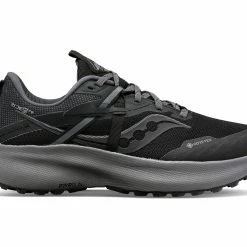 Saucony Women's Ride 15 TR GTX (10 - Black/Charcoal)
