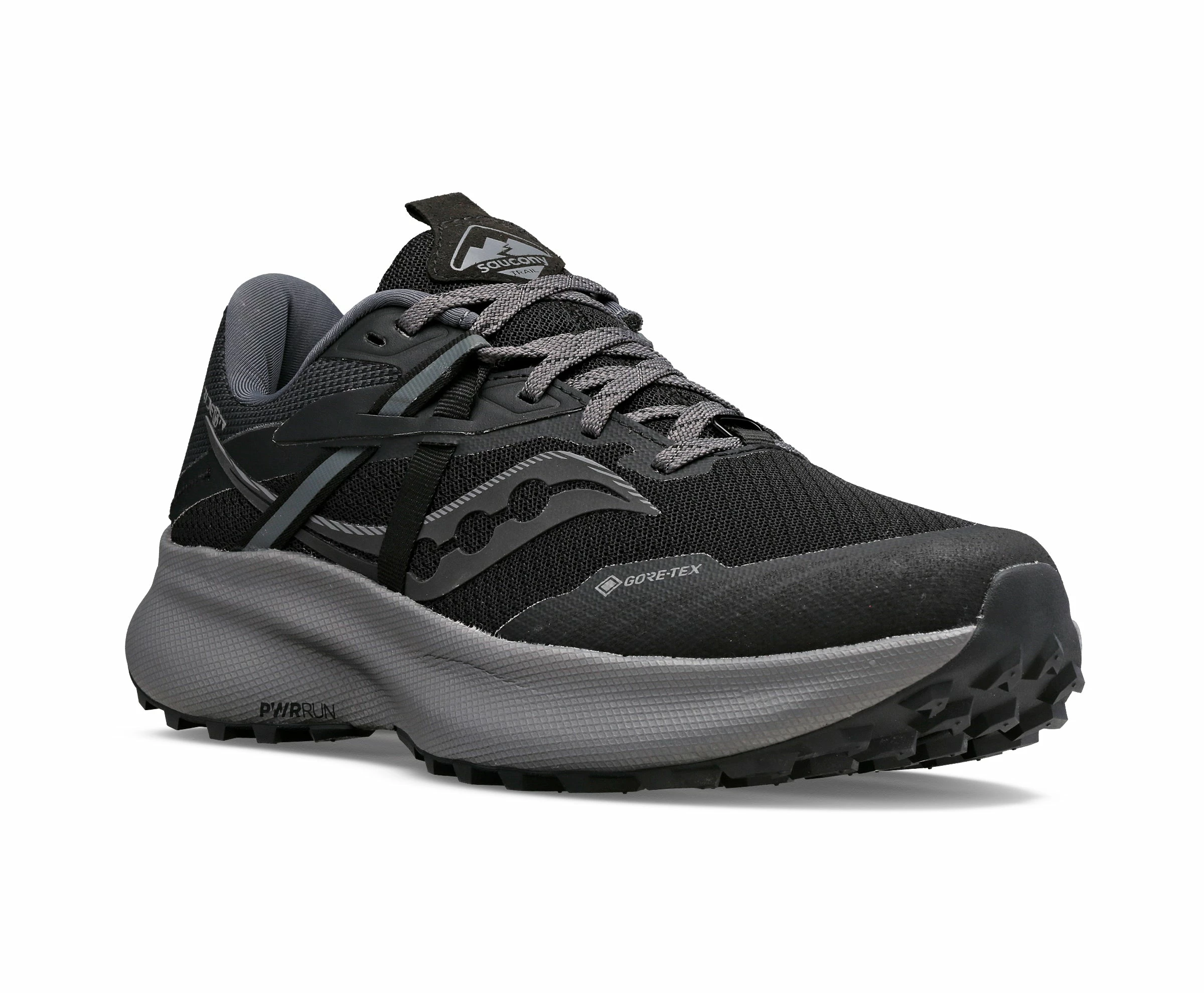 Saucony Women's Ride 15 TR GTX (10 - Black/Charcoal) - Image 2