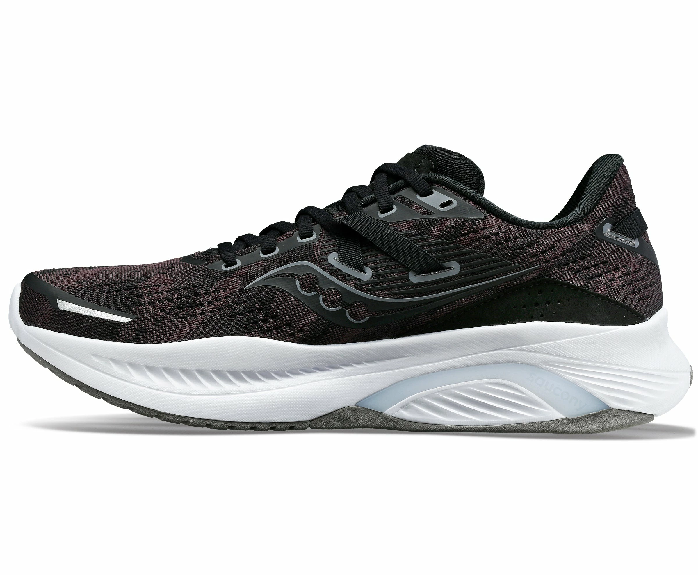 Saucony Women's Guide 16 WIDE (05 - Black/White) - Image 3