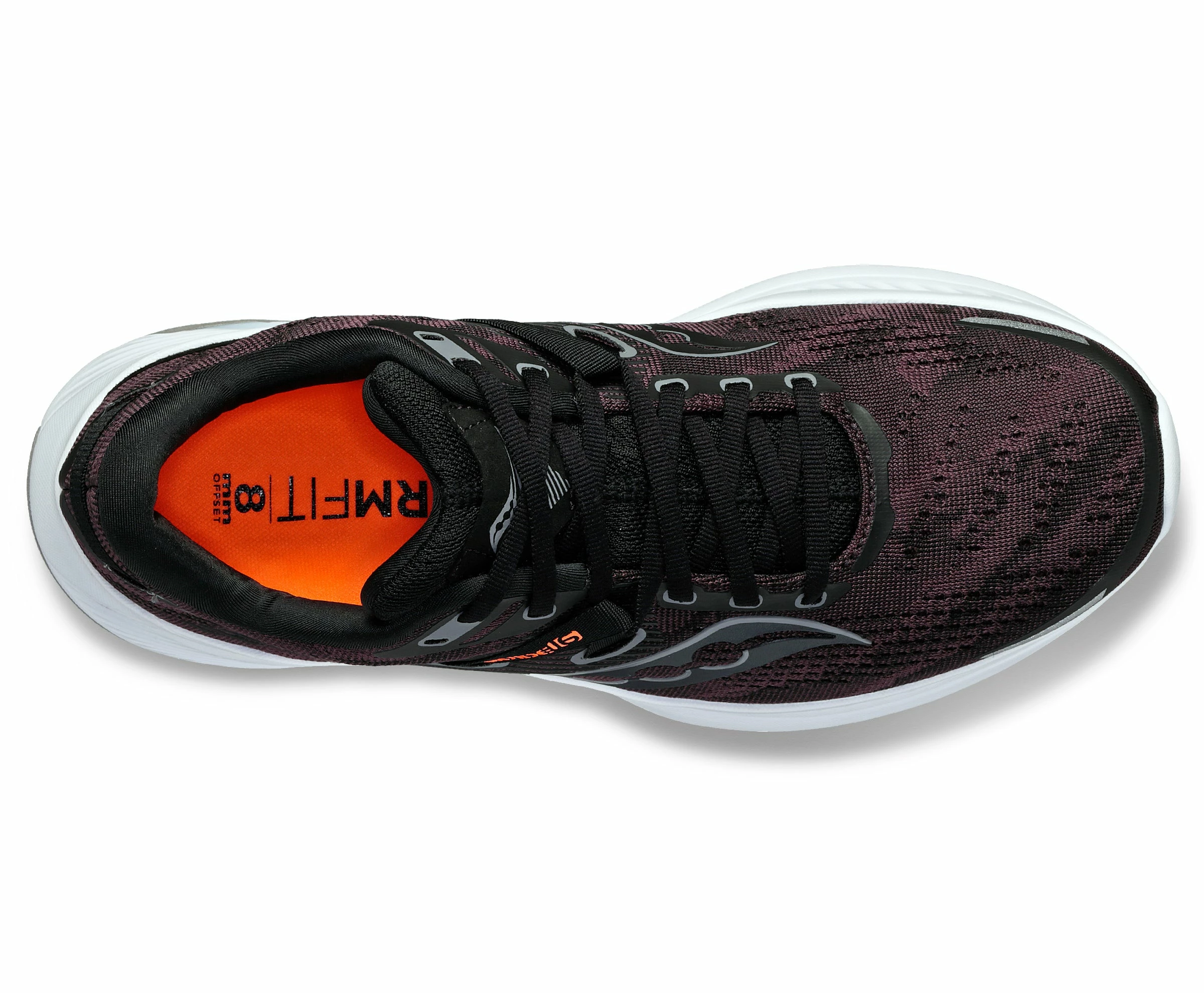 Saucony Women's Guide 16 (05 - Black/White) - Image 4