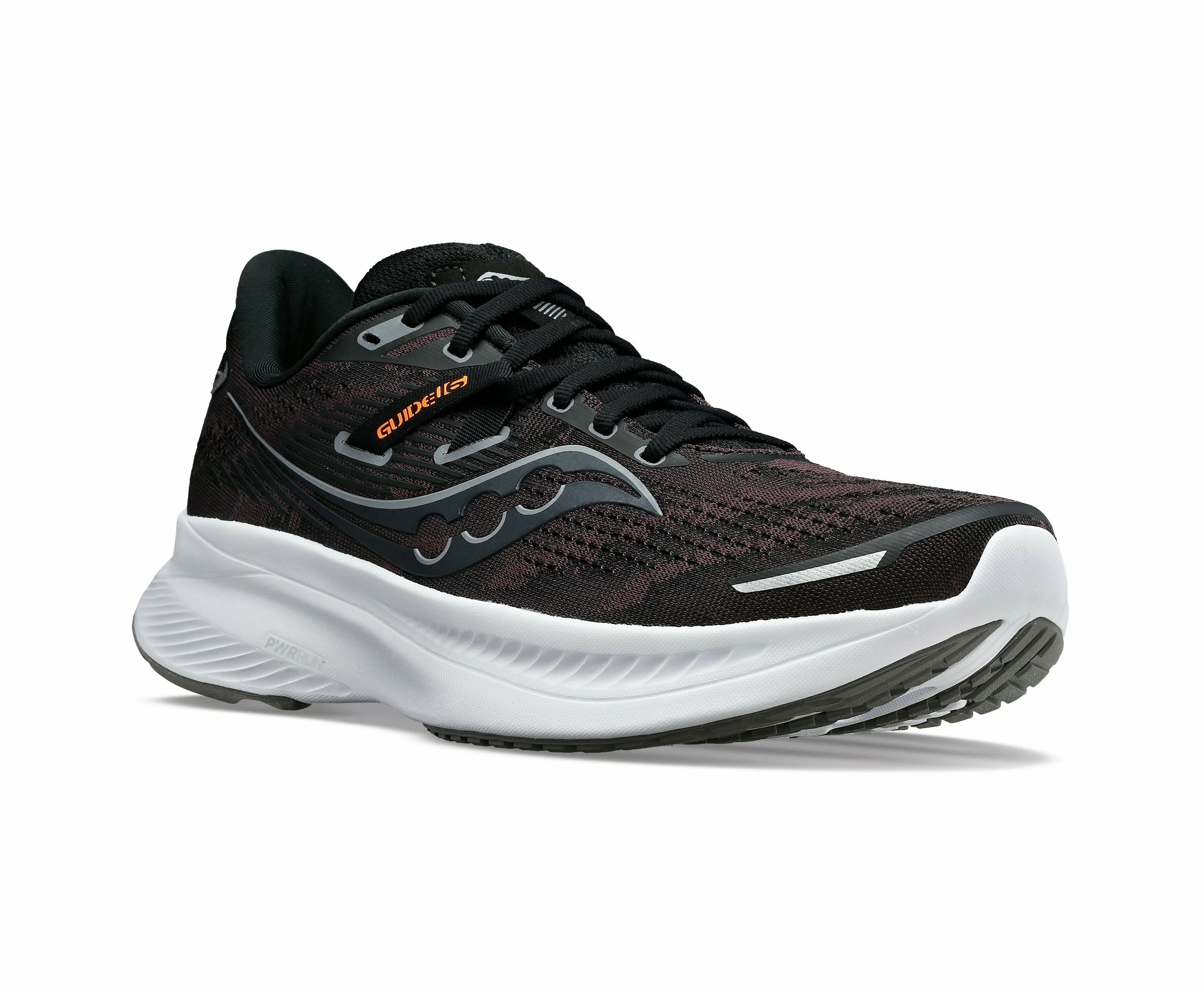 Saucony Women's Guide 16 WIDE (05 - Black/White) - Image 2