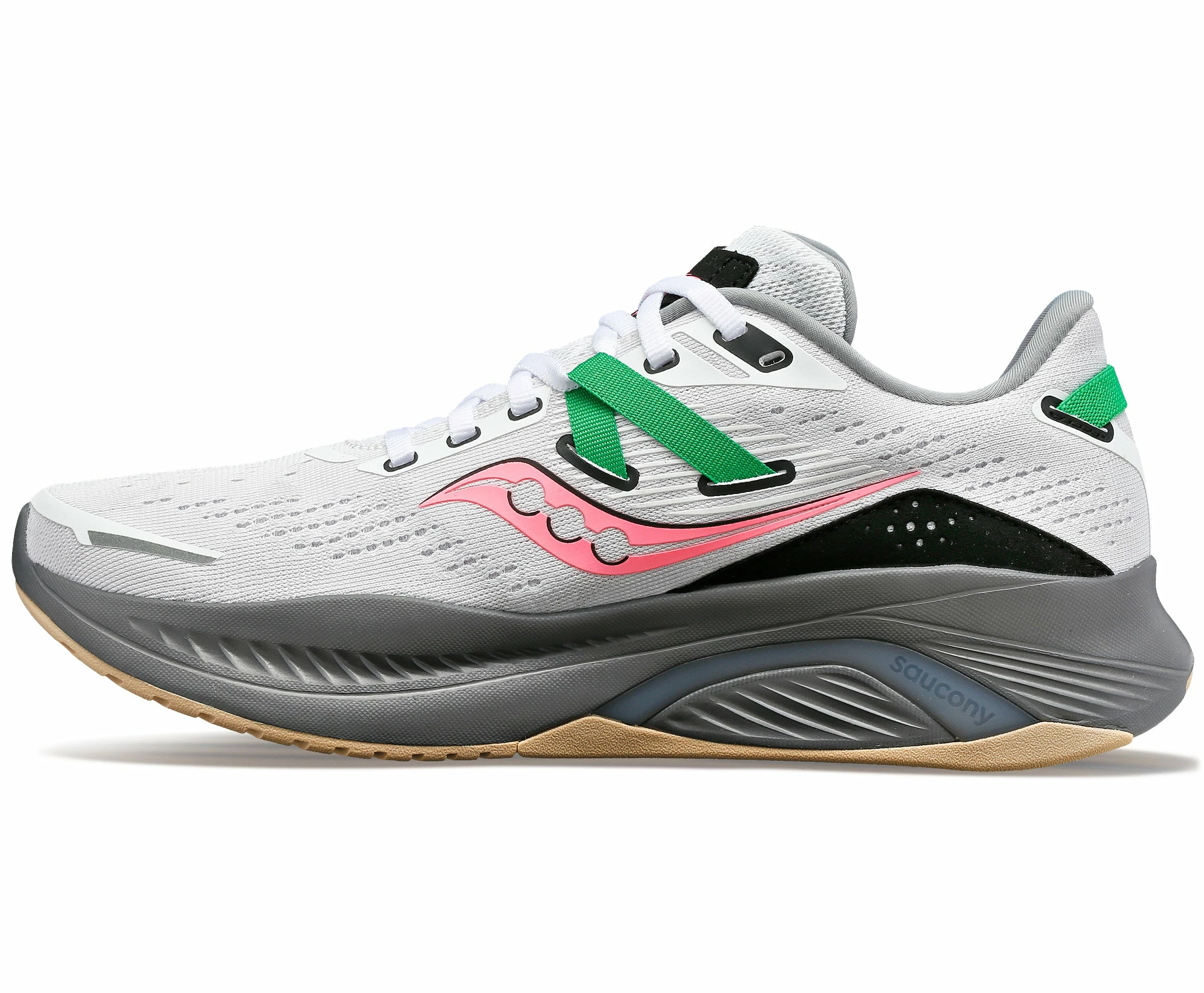 Saucony Women's Guide 16 (85 - White/Gravel) - Image 3