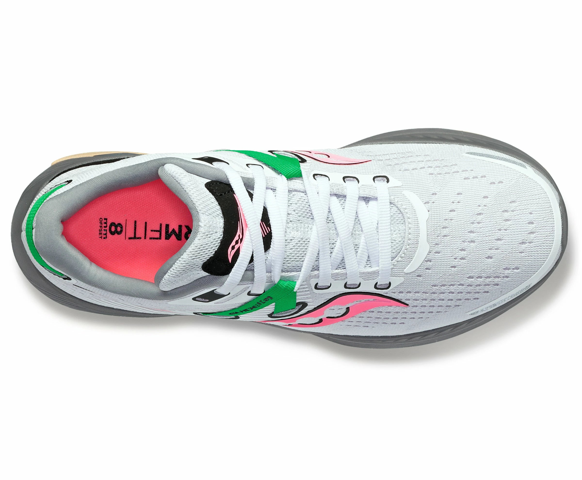 Saucony Women's Guide 16 (85 - White/Gravel) - Image 4