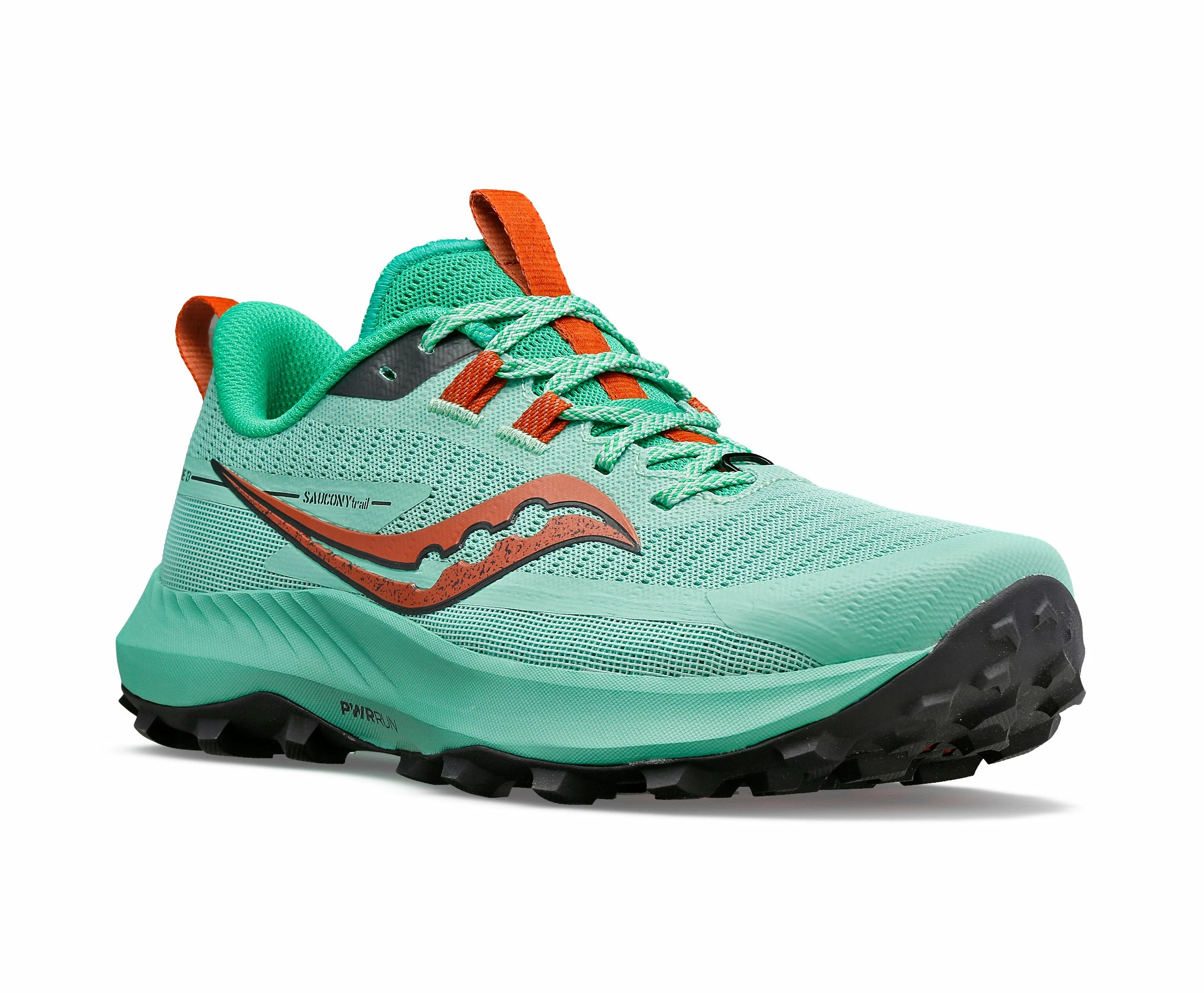 Saucony Women's Peregrine 13 (25 - Sprig/Canopy) - Image 2