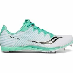 Saucony Women’s Vendetta 2 (5 - White/Teal)
