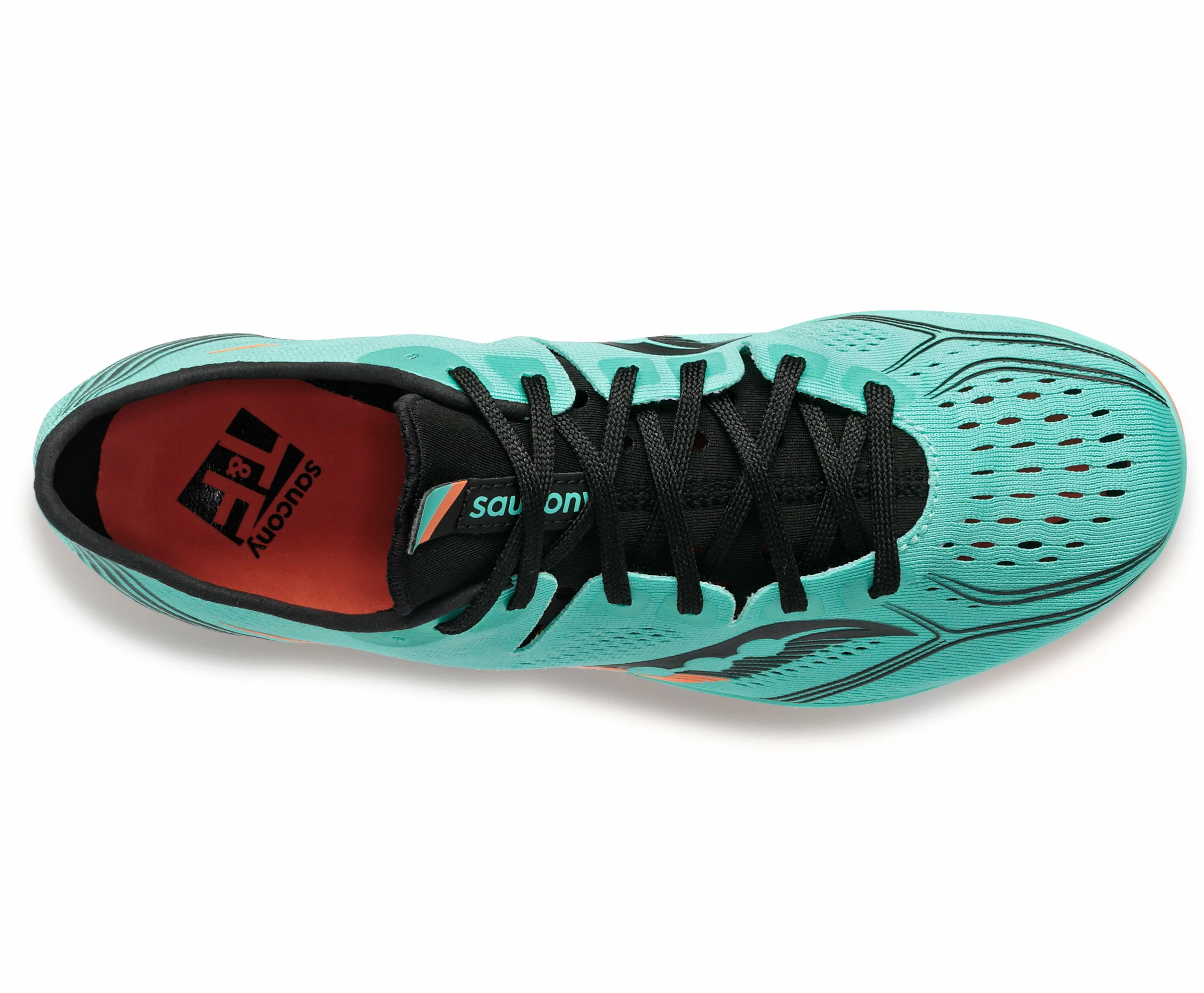 Saucony Women's Endorphin 3 (26 - Cool Mint/Black) - Image 3