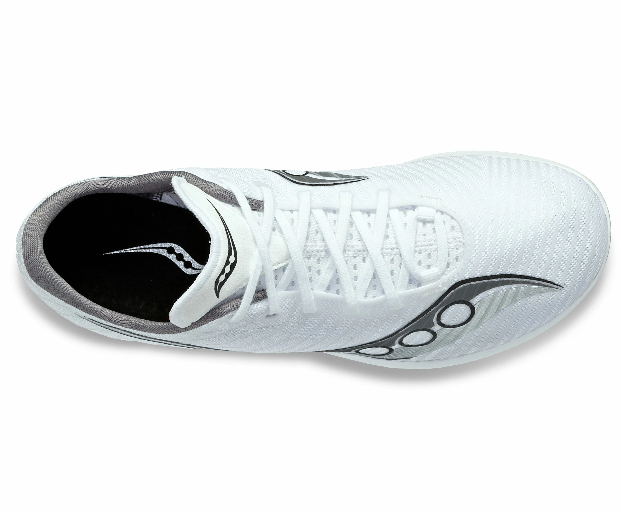 Saucony Women's Velocity MP (01 - White/Silver) - Image 4