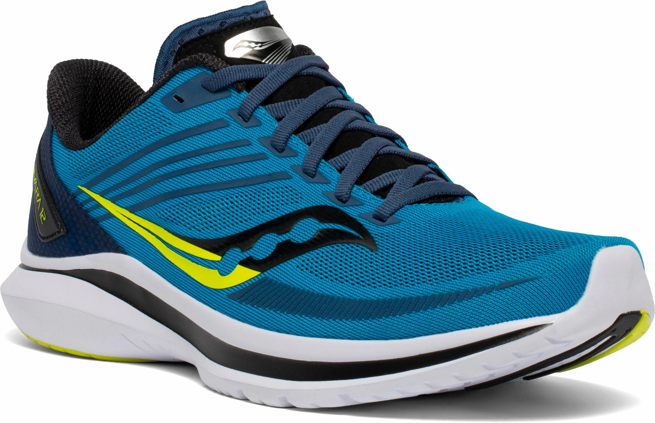 Saucony Men's Kinvara 12 (55 - Cobalt/Citrus) - Image 3