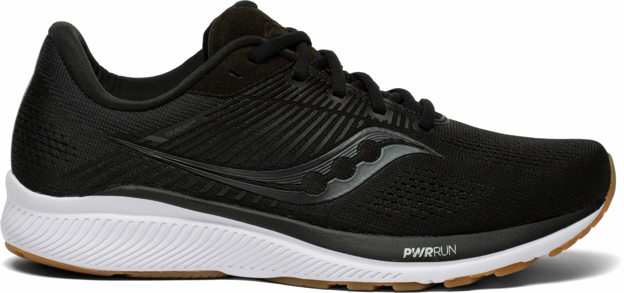 Saucony Men's Guide 14 (12 - Black/Gum)