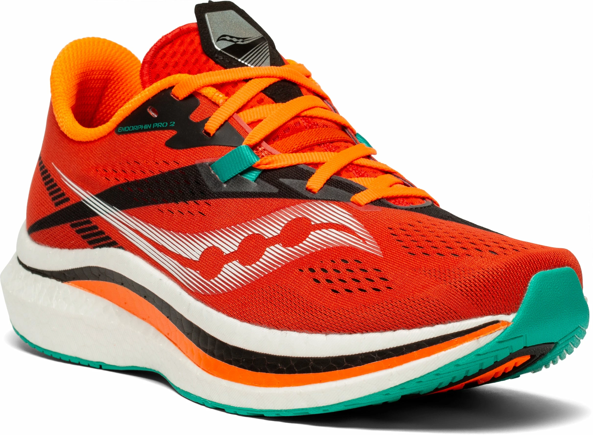Saucony Men's Endorphin Pro 2 (20 - Scarlet/Black) - Image 3