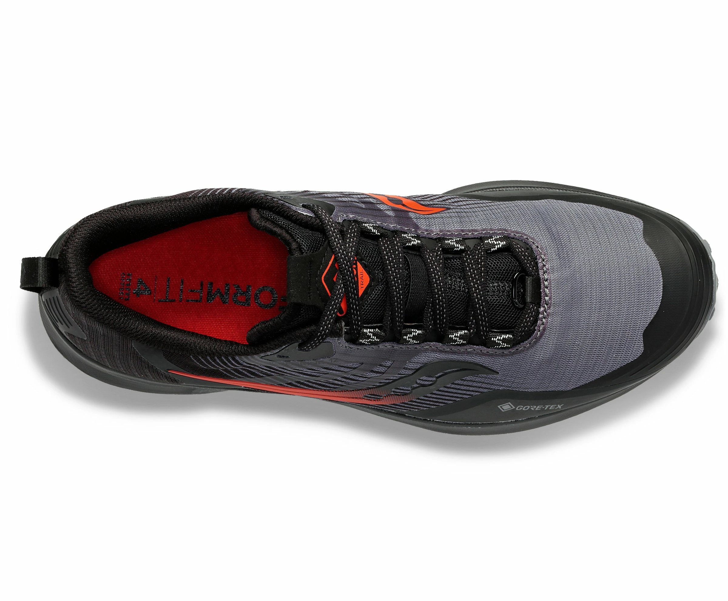 Saucony Men's Peregrine 12 GTX (20 - Charcoal/Black) - Image 4