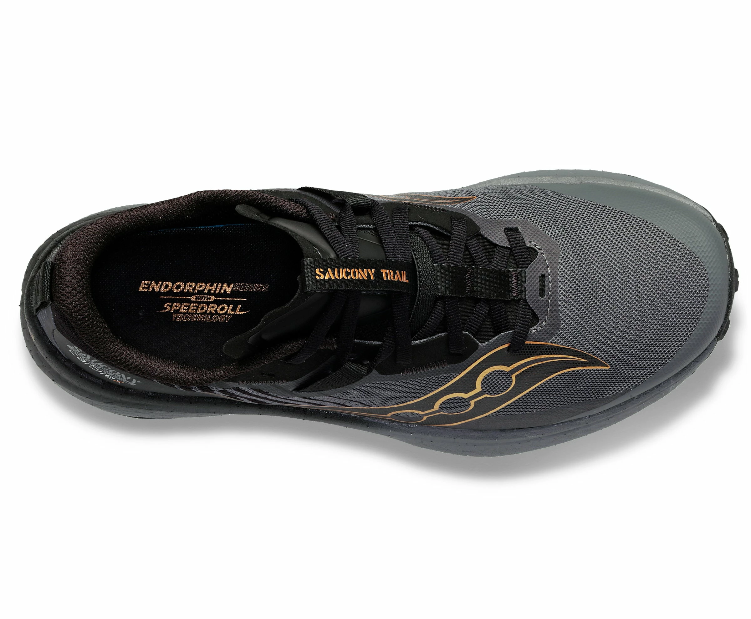 Saucony Men's Endorphin Edge (10 - Black/Goldstruck) - Image 3