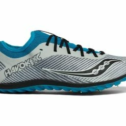 Saucony Men's Havok XC 2 (3 - Grey/blue)