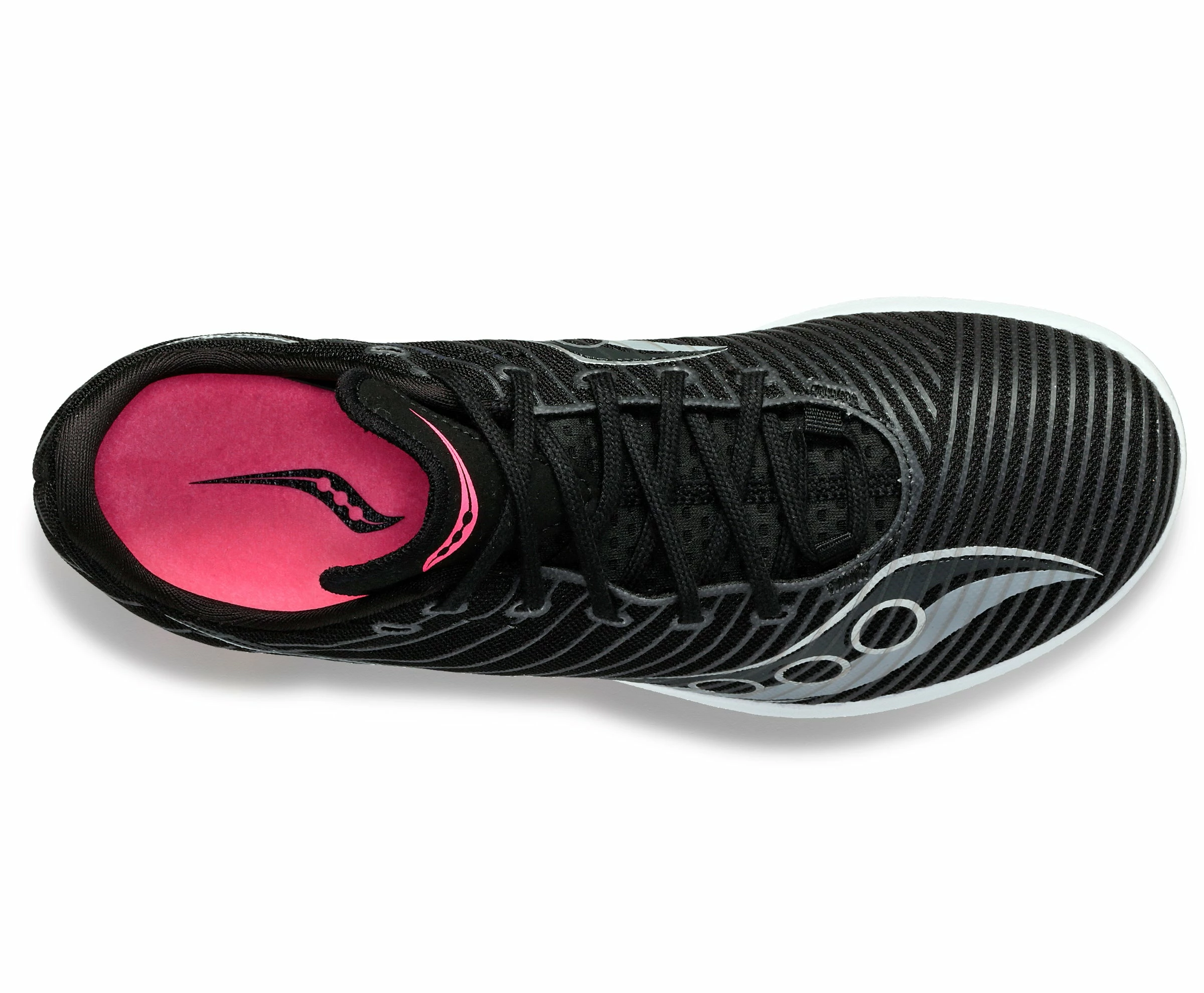 Saucony Men's Velocity MP (85 - Black/VIZI) - Image 4