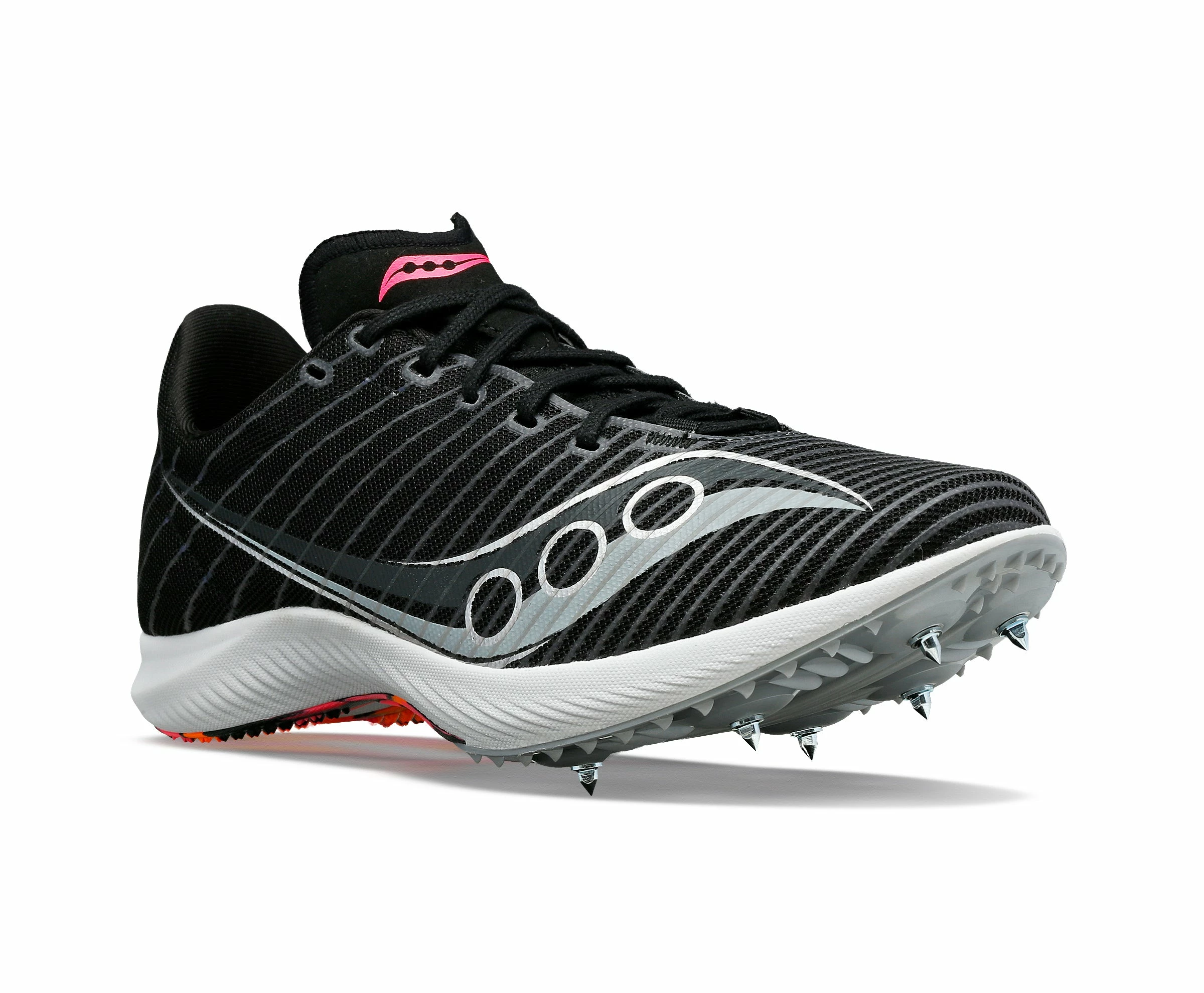 Saucony Men's Velocity MP (85 - Black/VIZI) - Image 2