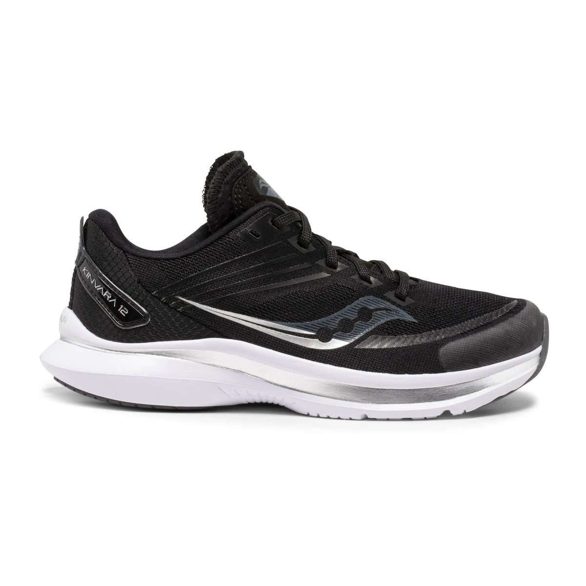 Saucony Kid's Kinvara 12 (Black/White)